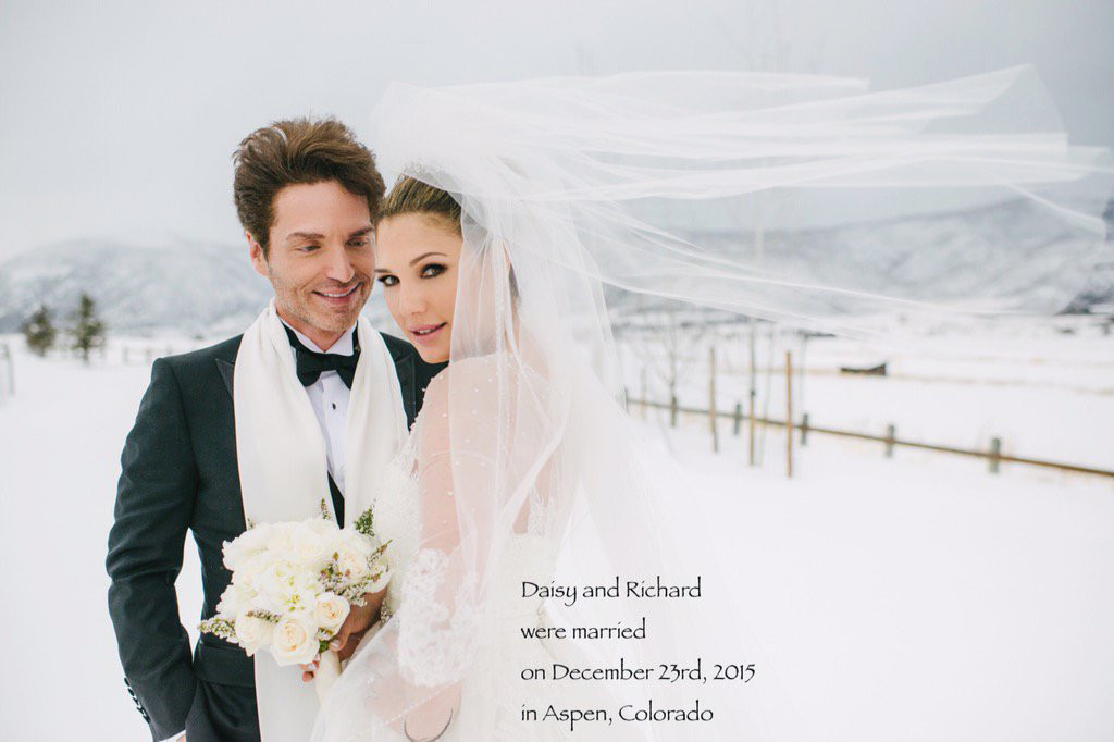 Richard Marx & Daisy Fuentes Are Married, Share Beautiful Wedding